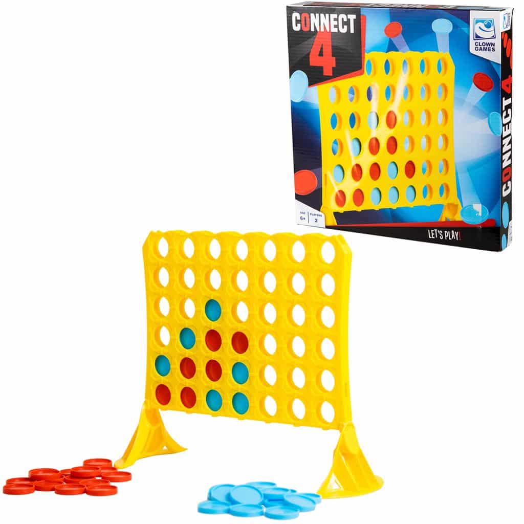 Clownspellen clownspellen 4 op een rij