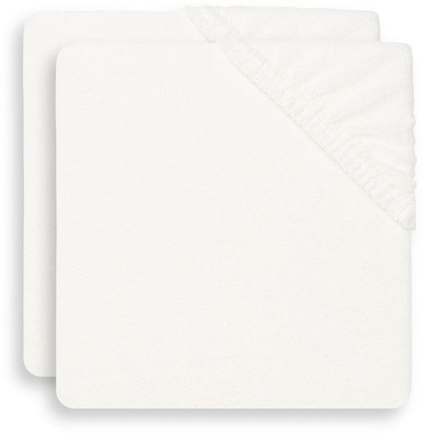 Jollein aankleedkussenhoes badstof 50x70cm ivory (2pack)