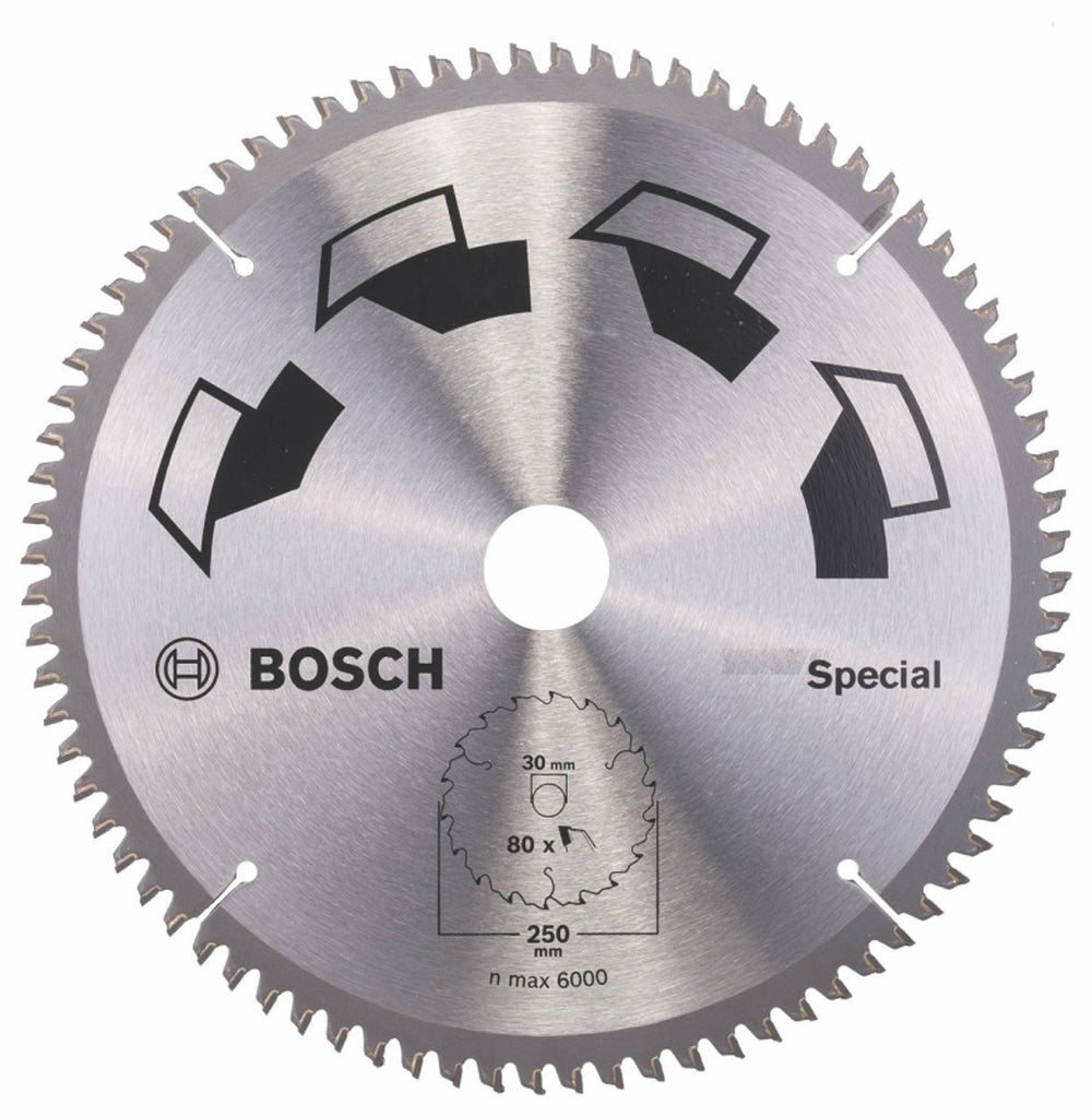 Bosch - cirkelzaagblad special 250 x 30 x 3,2 mm, 80