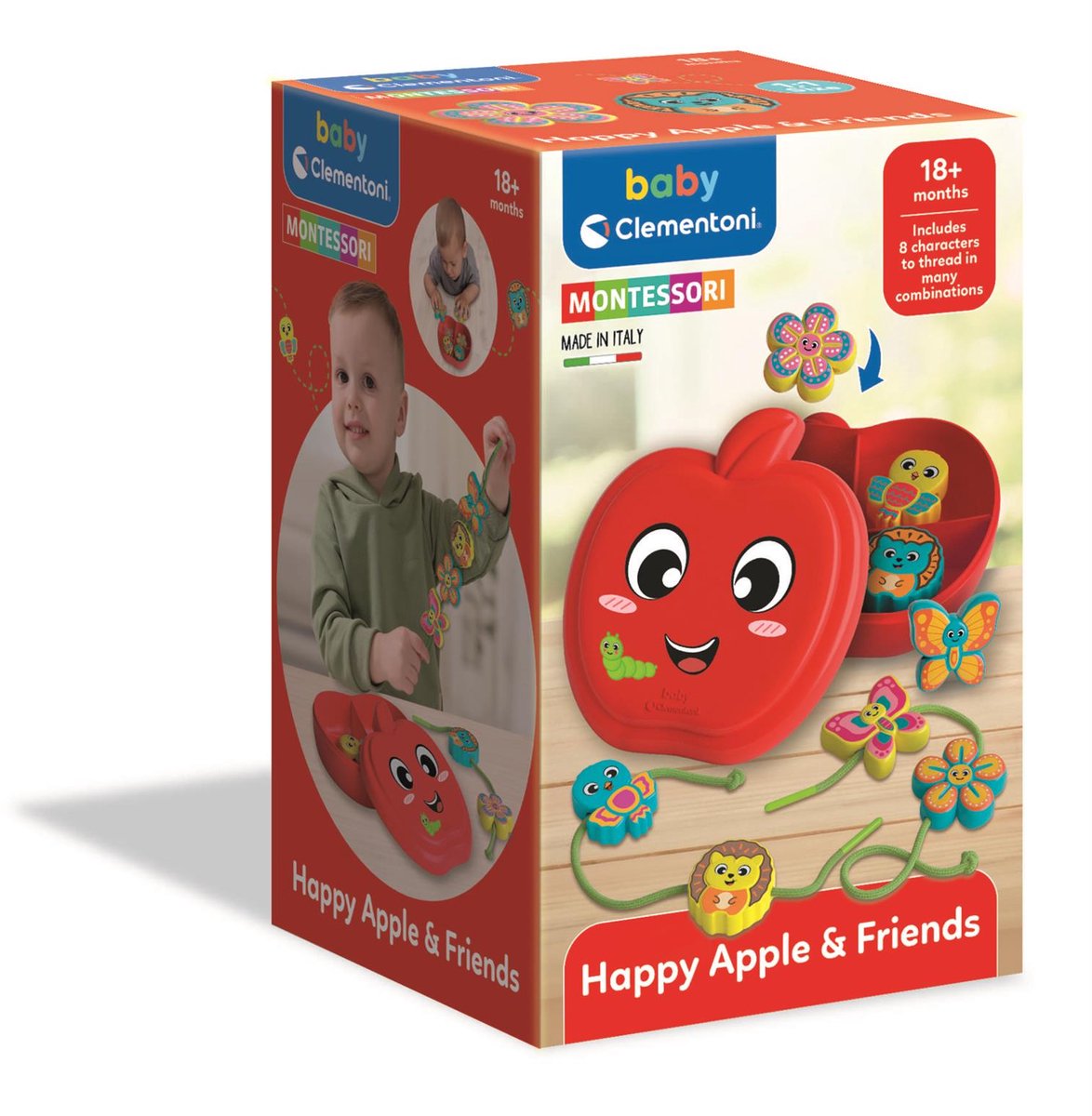 Clementoni baby activiteitenspeelgoed kralen veters