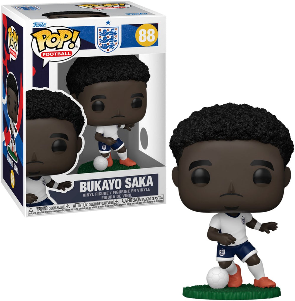 Funko efl pop! football vinyl figure england- bukayo saka 9 cm pop! figuur