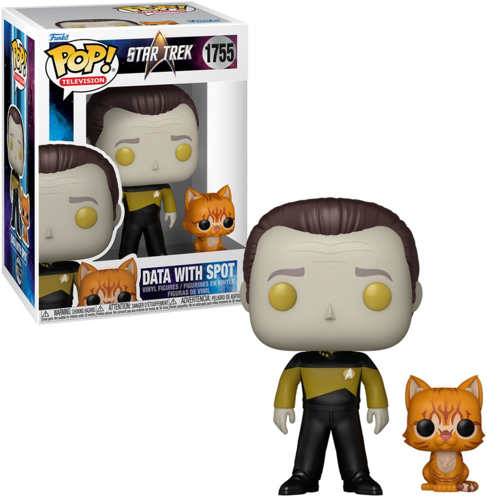 Funko star trek pop! tv vinyl figure data with spot #1755