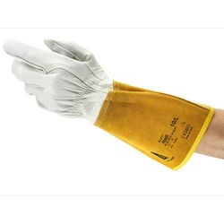 Lashandschoenen ansell activarmr welding maat 10 wit 6 paar