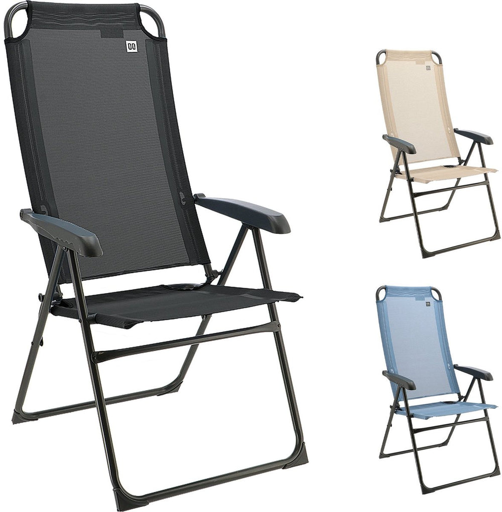 Travellife campingstoel lago ligstoel klapstoel - opvouwbare stoel, verstelbaar, 120 kg