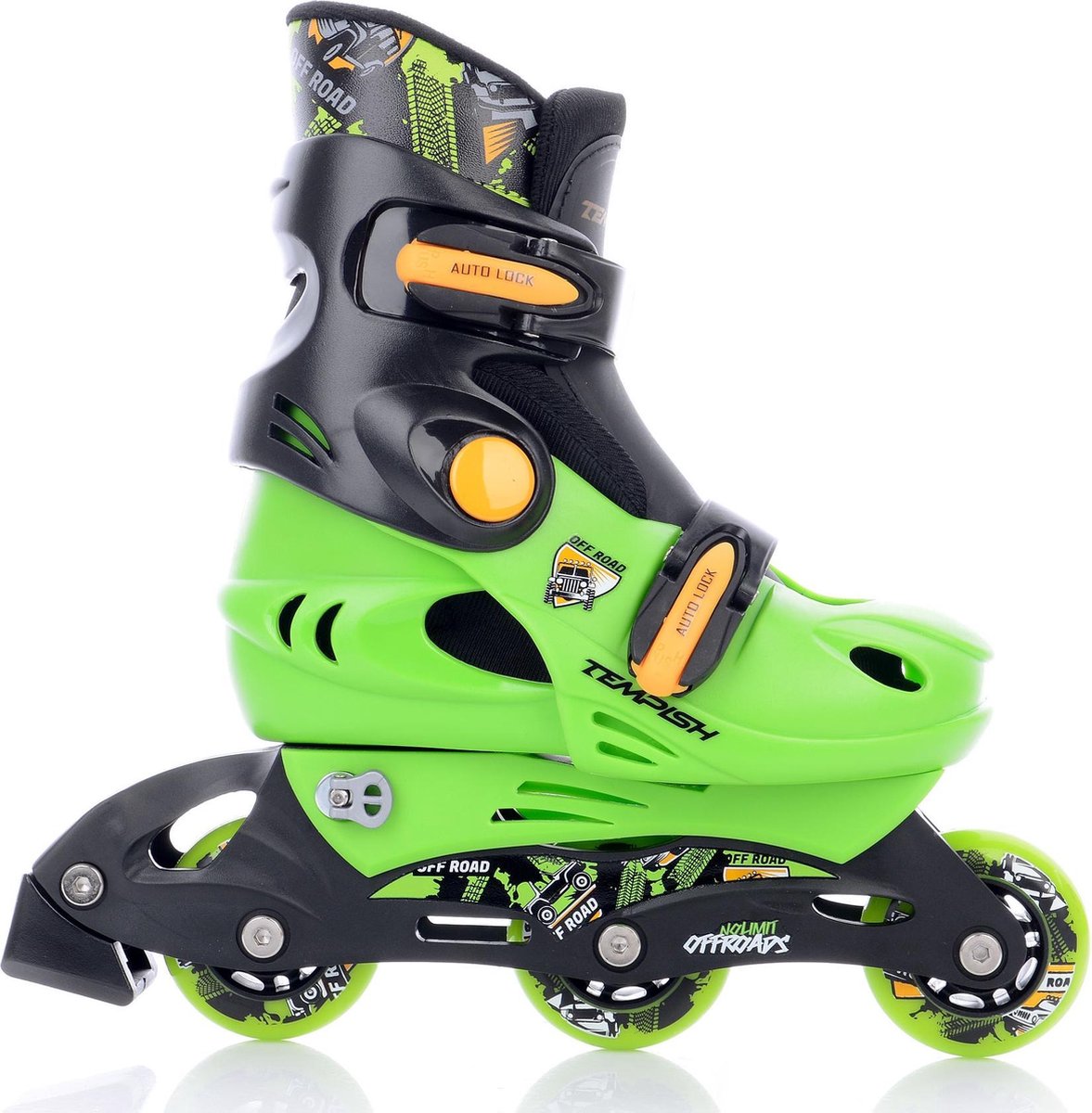 Tempish - baby skate set racer - inline skates - kinderen - verstelbaar - inclusief veiligheidsset - maat 26-29