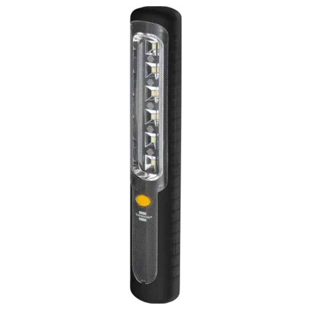 Brennenstuhl led-zaklamp met accu, handlamp met dynamo, om op te laden (met 6 heldere smd-leds en 9 uur lichtduur)
