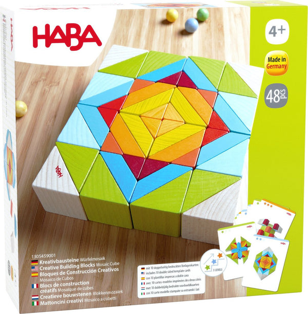 Haba 3d compositiespel blokkenmozaïek