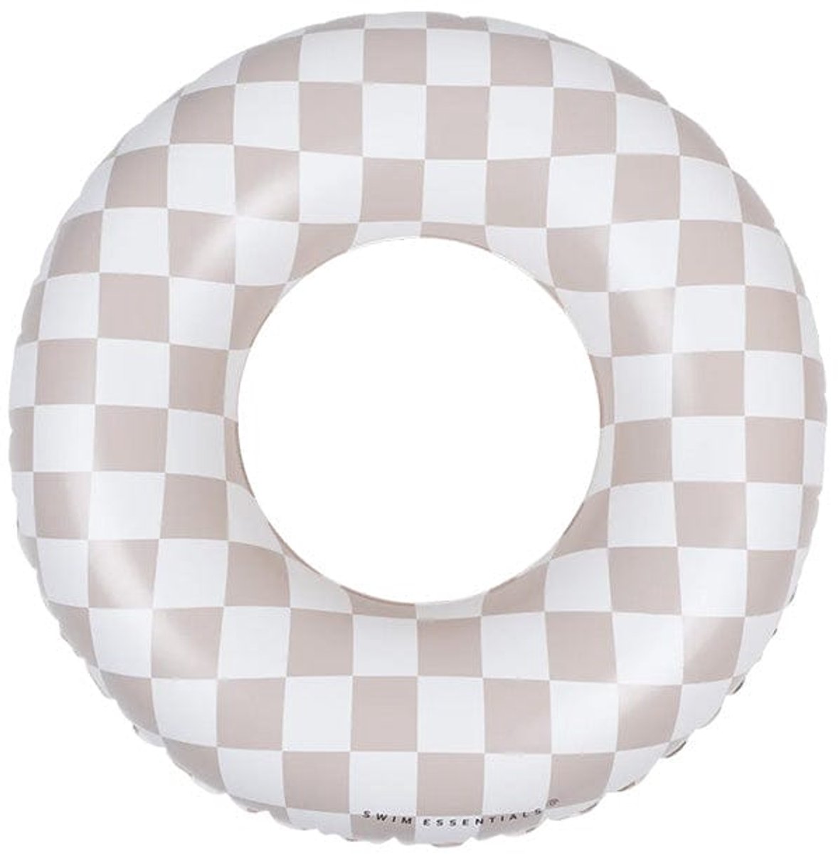 Schaakmat | beige zwemband ø 55 cm