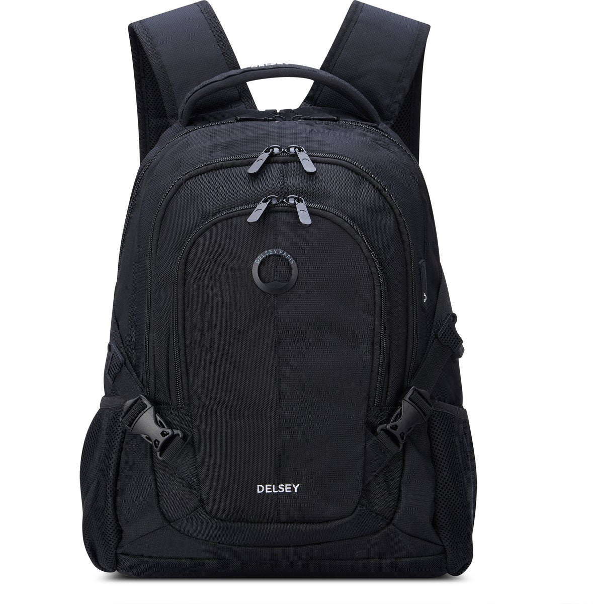 Delsey element backpack navigator – 29 liter – laptoprugzak 15,6 inch – usb-poort – smart-sleeve – black