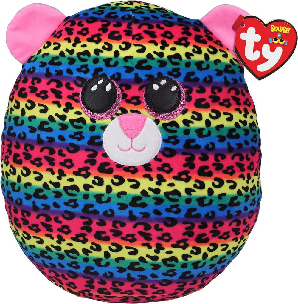 Ty beanie ty squish a boo stippen luipaard, 20 cm