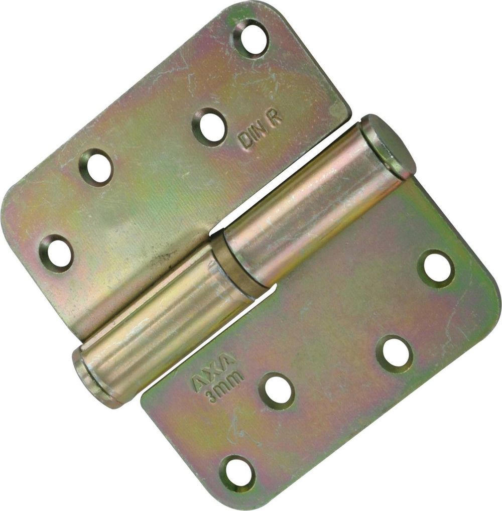 Starx kogelpaumelle verzinkt links 89x89 ronde hoek 12033523 - 2 stuks