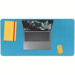 Leitz cosy bureau onderlegger - antislipmat - 80 x 40 cm - compatibel met laser- en optische muizen - sereen blauw