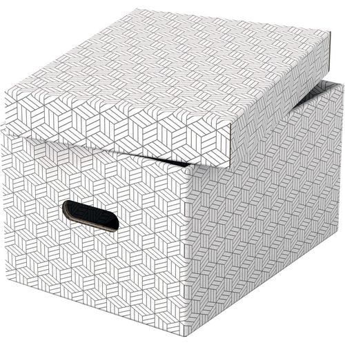 Opbergdoos esselte 628282 medium 19 l wit