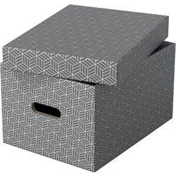 Esselte opbergdoos 628283 medium 19 l grijs