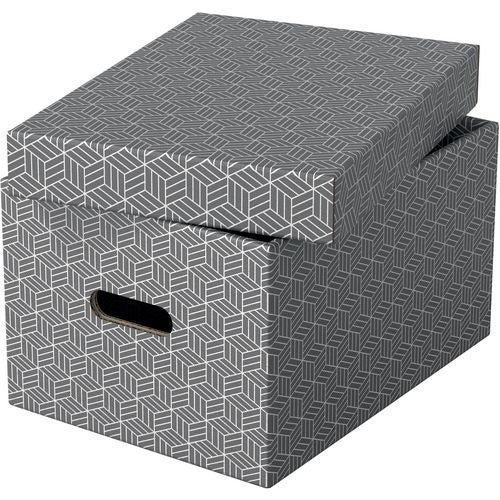 Esselte opbergdoos 628283 medium 19 l grijs