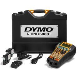 Etikettenprinter dymo 6000+ rhino geel, zwart