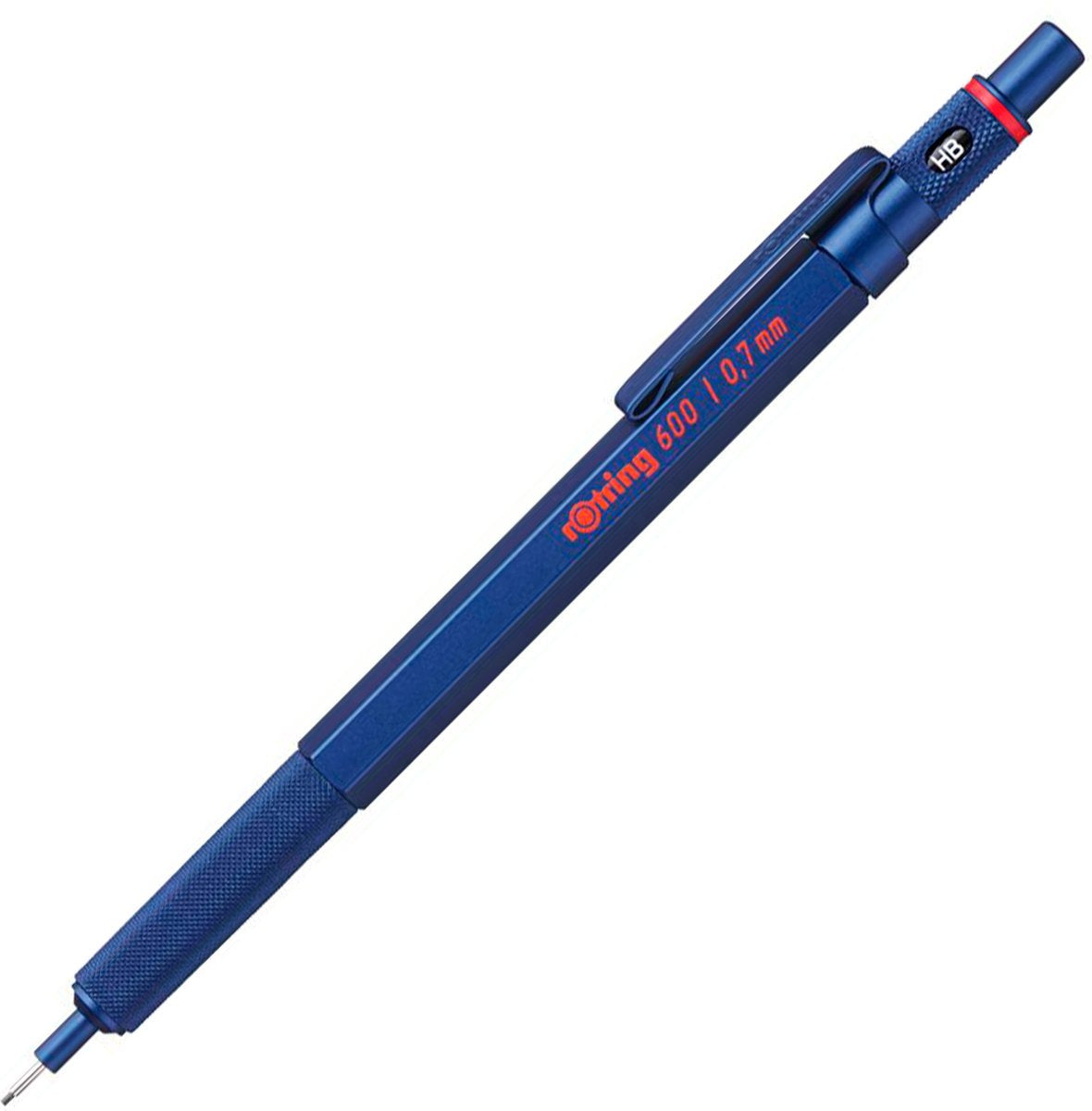 Rotring 600-vulpotlood - 0,7 mm - blauwe behuizing