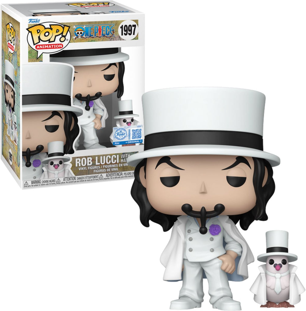 Funko [sale] pop! animation: one piece - rob lucci with hattori #1997 special edition exclusive