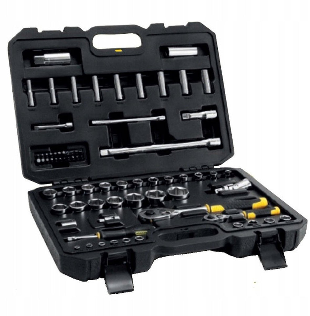 Stanley dopsleutelset 1 4 + 1 2 - 72 delig