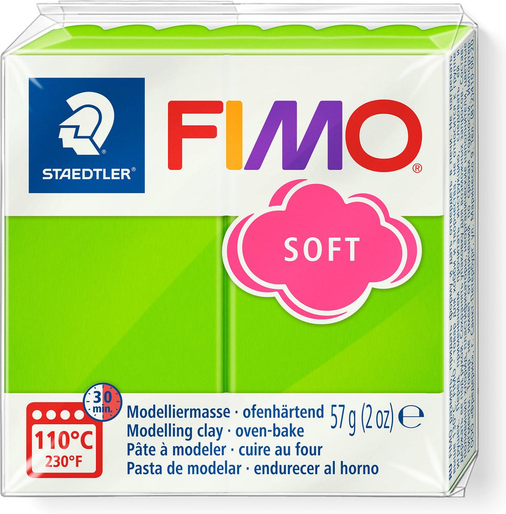 Fimo soft boetseerklei 57 g appelgroen