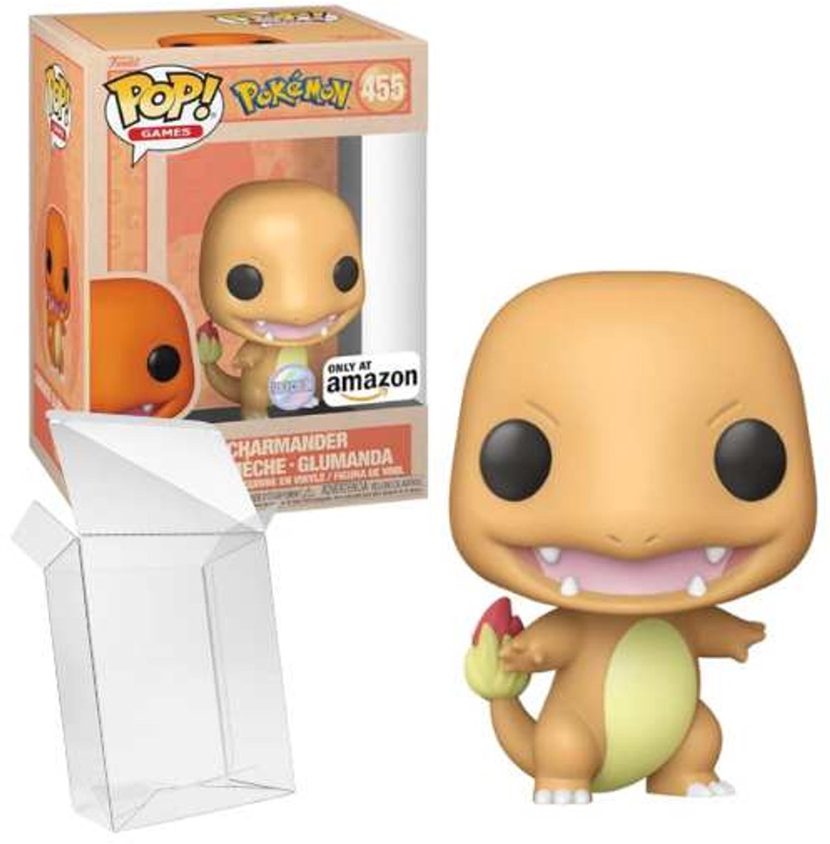 Funko pop! games: pokemon - charmander (soft color)