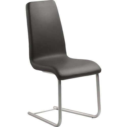 Sledestoel mayer sitzmöbel 2149_08_26394 stoffen bekleding grijs