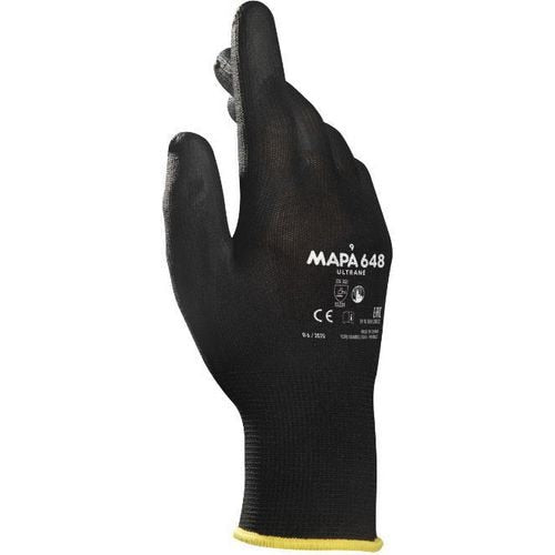 Handschoenen mapa professional 34648005 pu zwart
