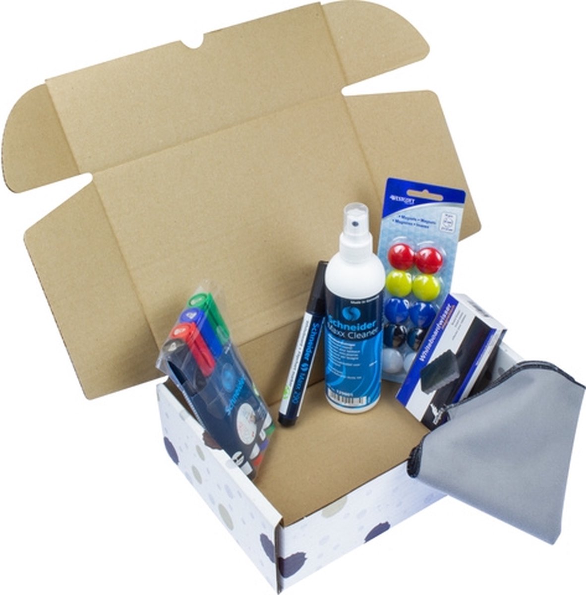 Kangaro whiteboard kit - 18 delig - k-n5000