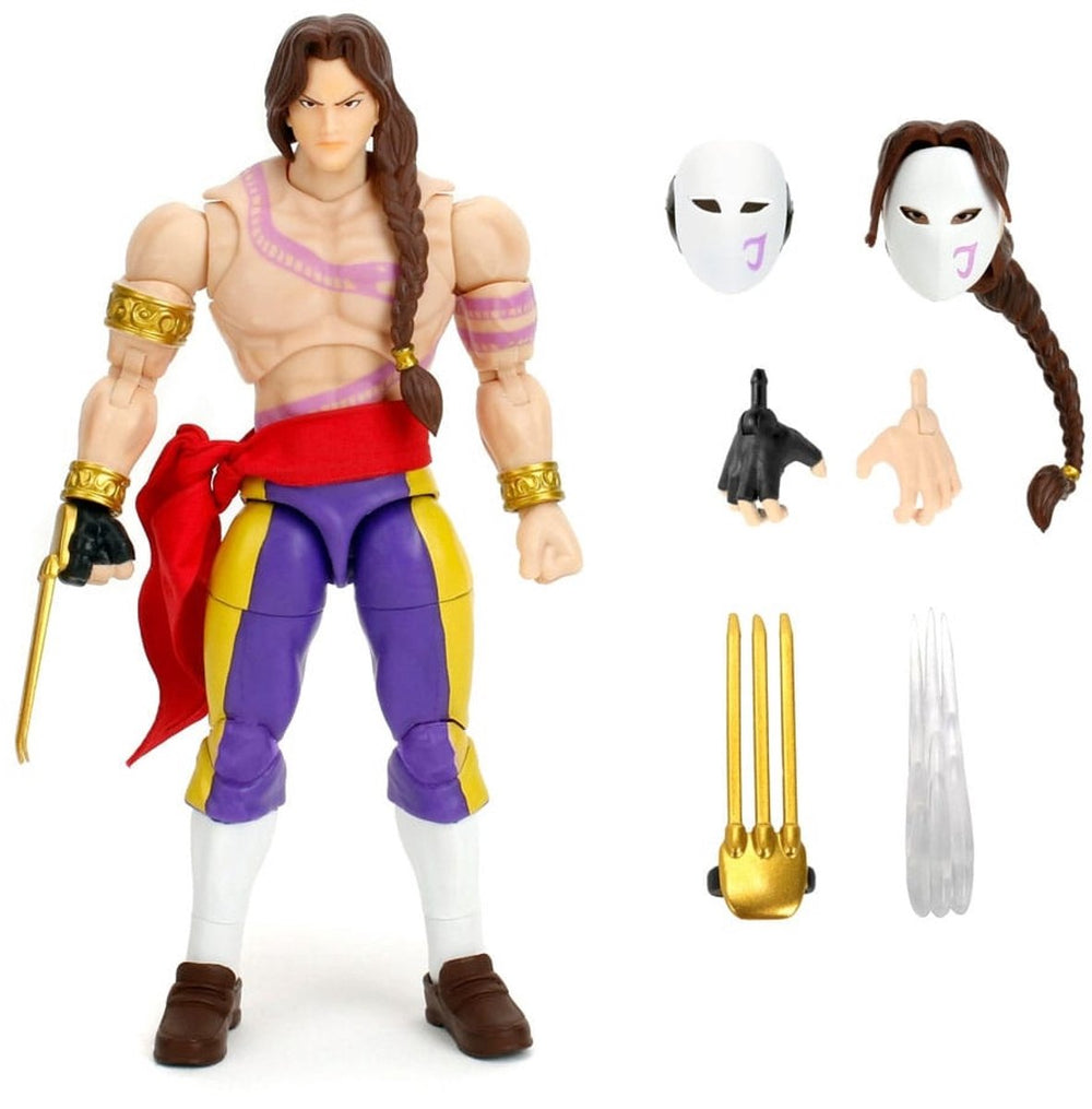 Jada toys ultra street fighter ii: the final challengers action figure 1 12 vega 15 cm action figuur