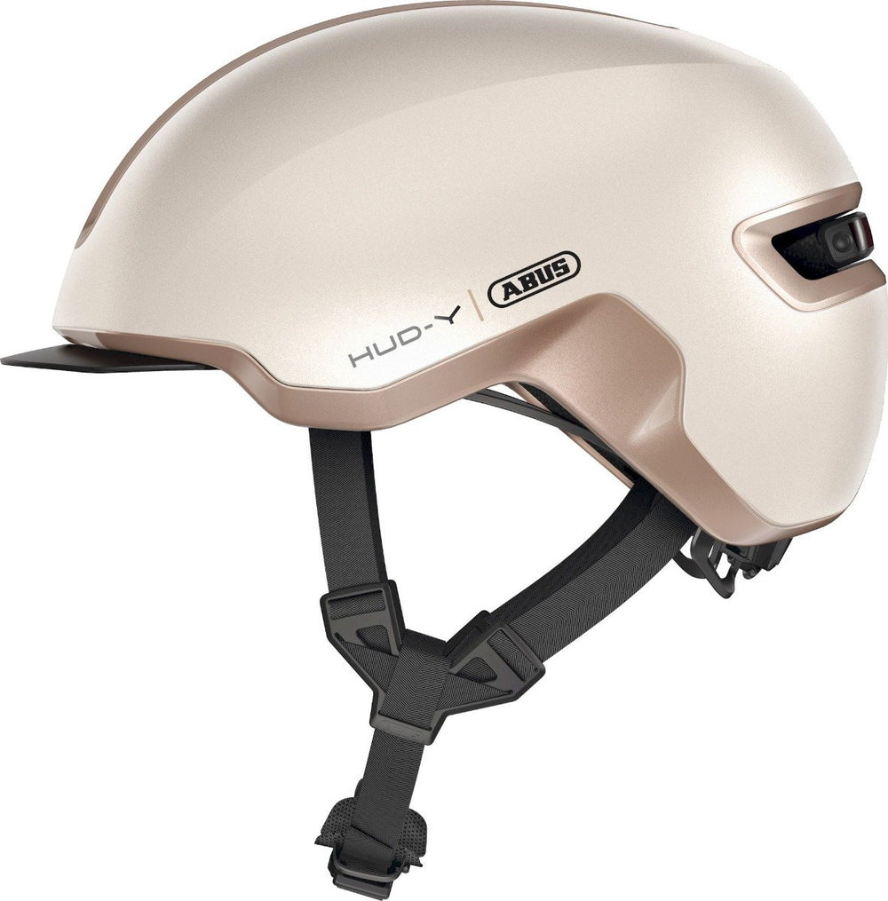 Abus roer Hud-Y champagne Goud S 48-54 cm