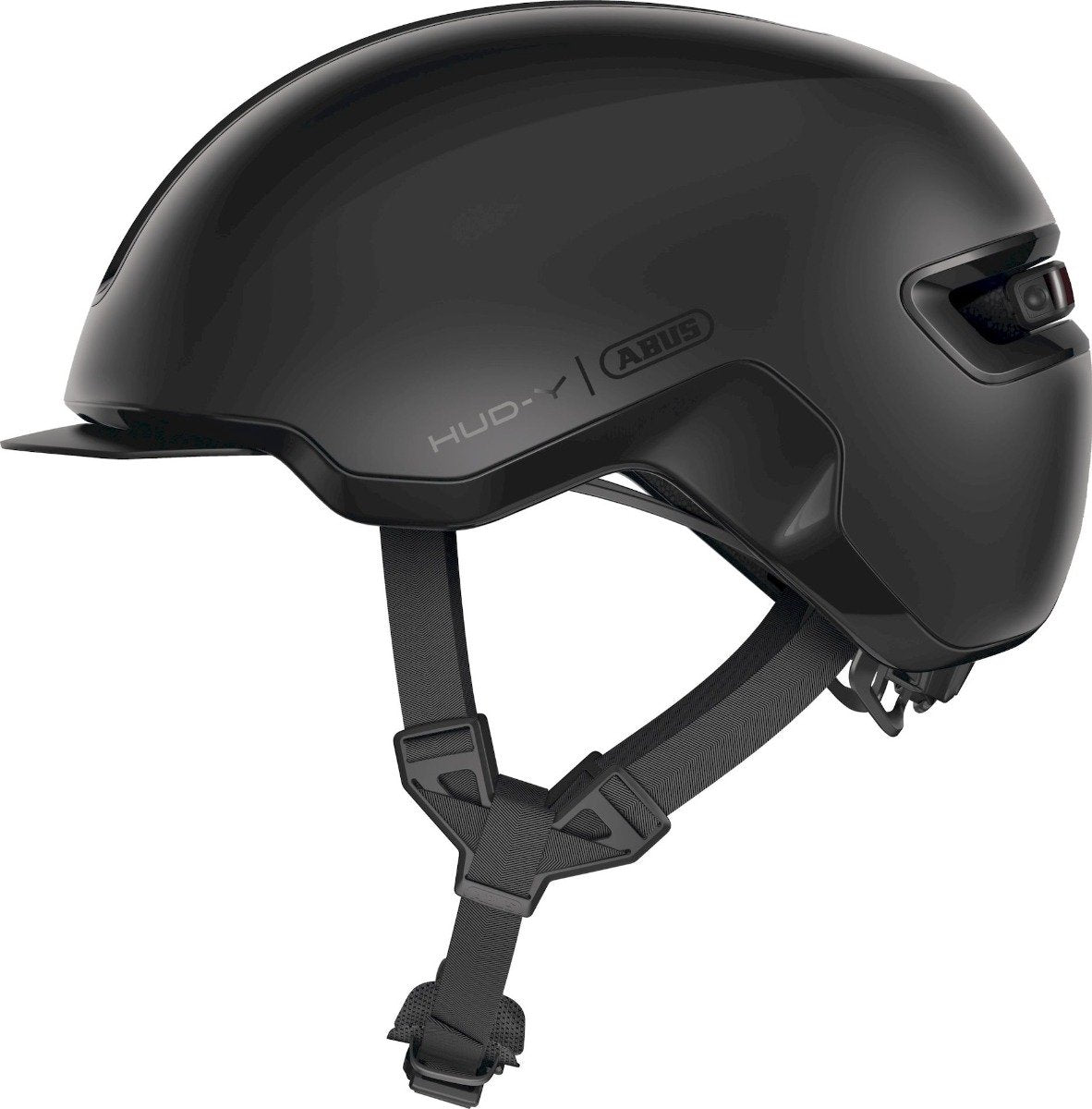 Abus helm HUD-Y fluweel Zwart M 54-58cm