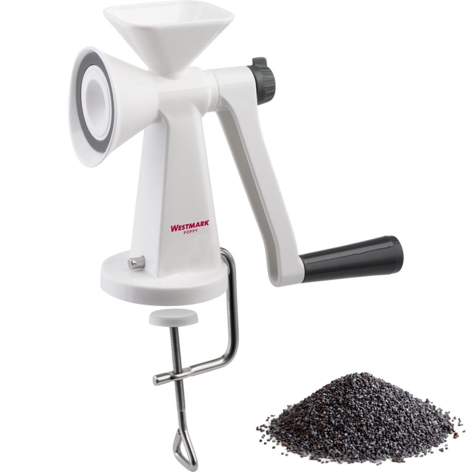 Westmark lijn- en maanzaadmolen 'poppy'