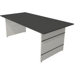 Bureau kerkmann 11416813 rechthoekig antraciet