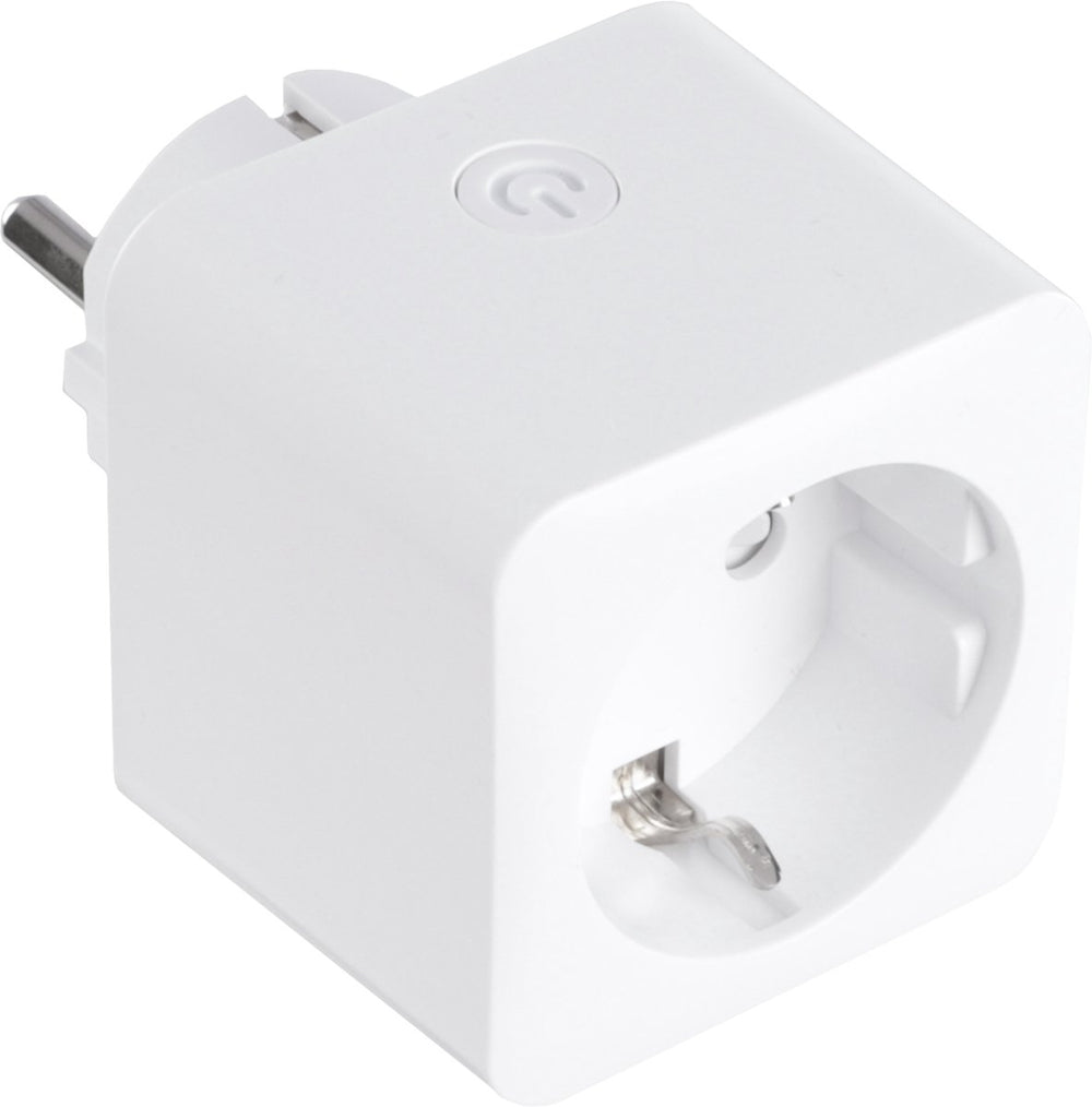 Q-link adapterstekker - randaarde - wifi meter - 16a - wit