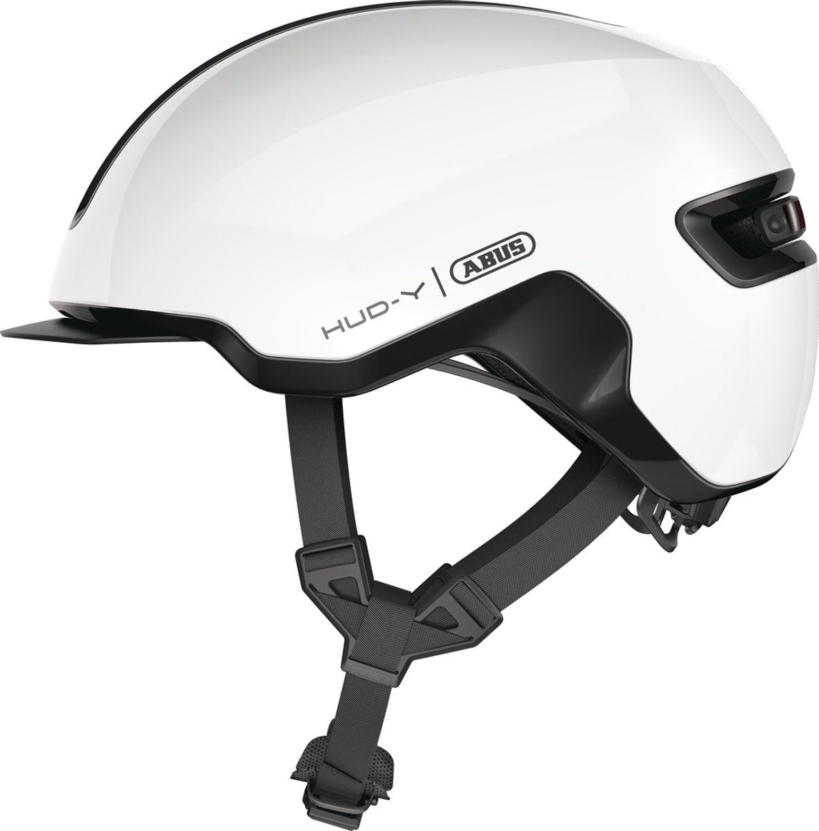 Abus helm HUD-Y glanzend Wit L 57-61cm