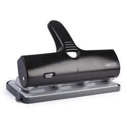 Perforator rapesco 1293 aluminium zilver, zwart