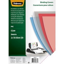 Fellowes inbindkaft 53764 transparant pvc (polyvinylchloride)
