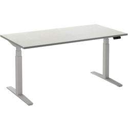 Zit-sta-bureau ceha ade2plme188q9016w wit melamine, metaal