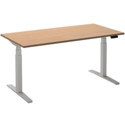 Zit-sta-bureau ceha ade2plme148q9016be beuken melamine, metaal