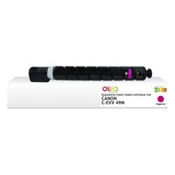 Inktcartridge owa c-exv 49 m compatibel magenta