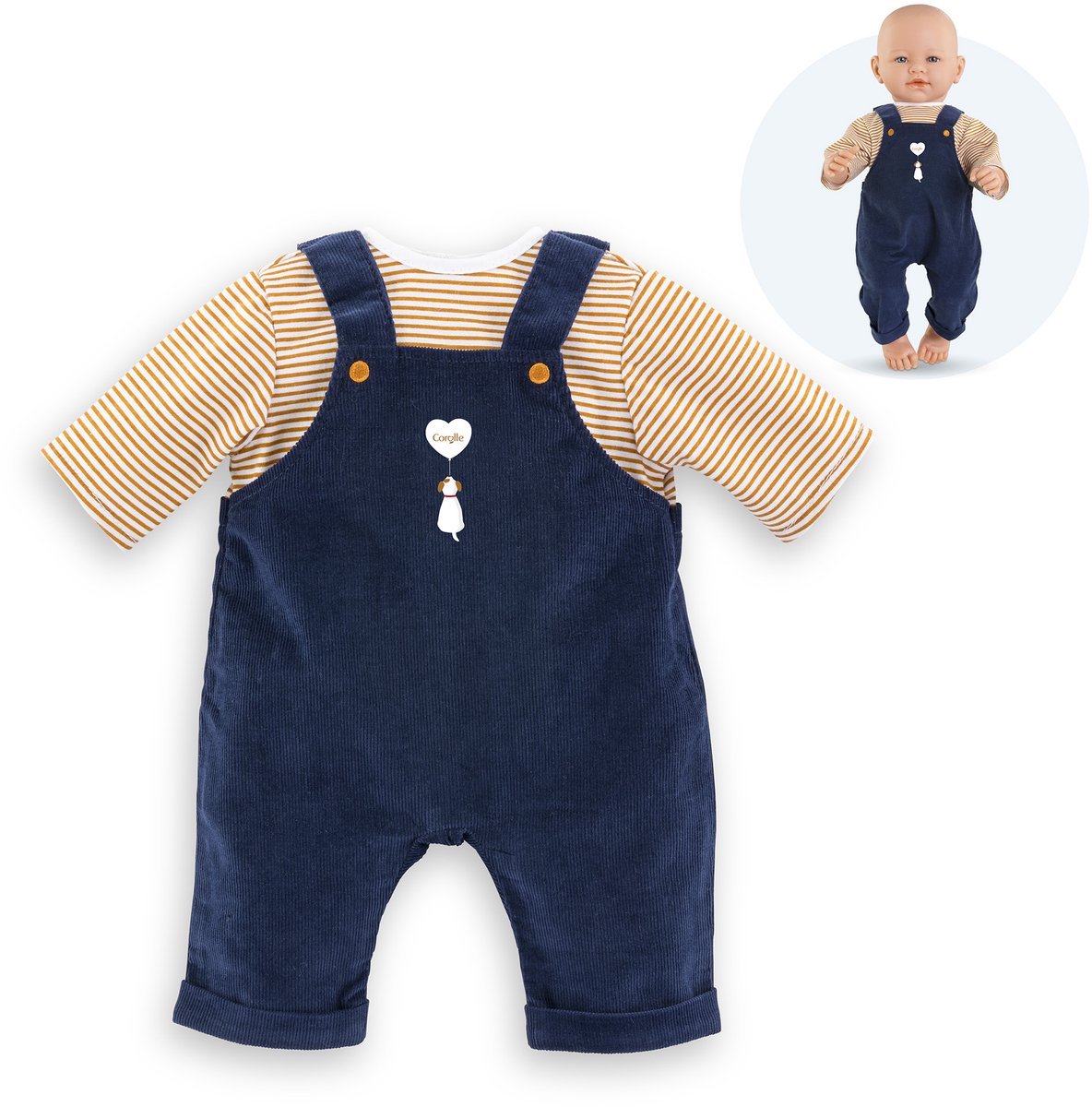 Corolle 9000160200, poppenpakje, 2 jaar, 80 g