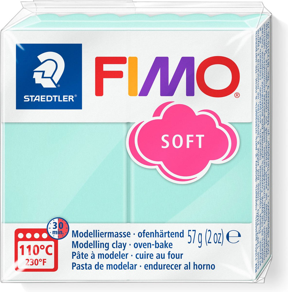 Fimo soft boetseerklei 57 g munt