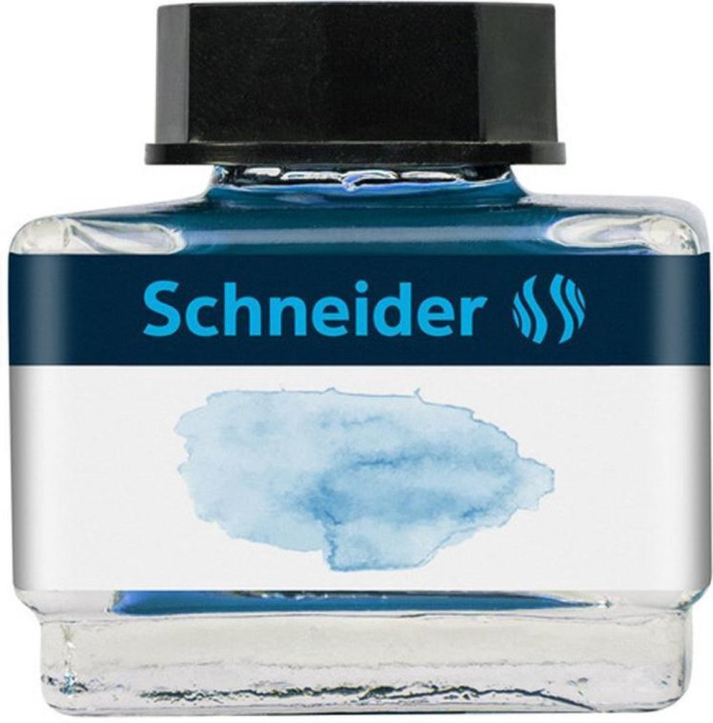 Schneider schrijfwaren schneider inktpotje - inhoud 15ml - pastel ijsblauw - s-6933