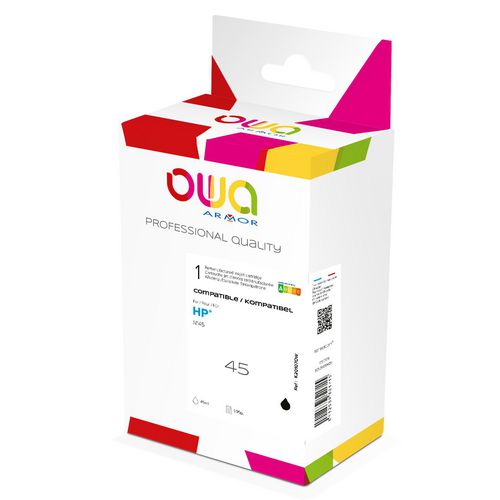 Inktcartridge owa 45 zwart