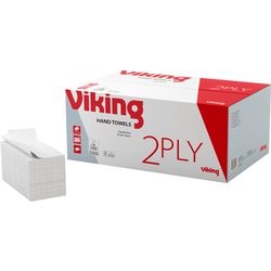 Papieren handdoeken viking v-vouw 2-laags