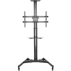 Act monitorstandaard ac8370 zwart aluminium, kunststof, staal