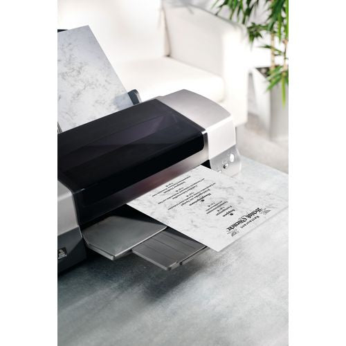 Decoratiepapier sigel xxl a4 225gsm grijs