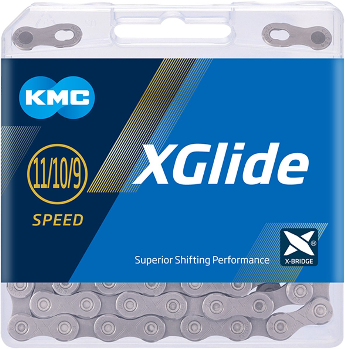 Kmc kette xglide cues chains x-glide ept 1 2 x 11 128 126gl cues