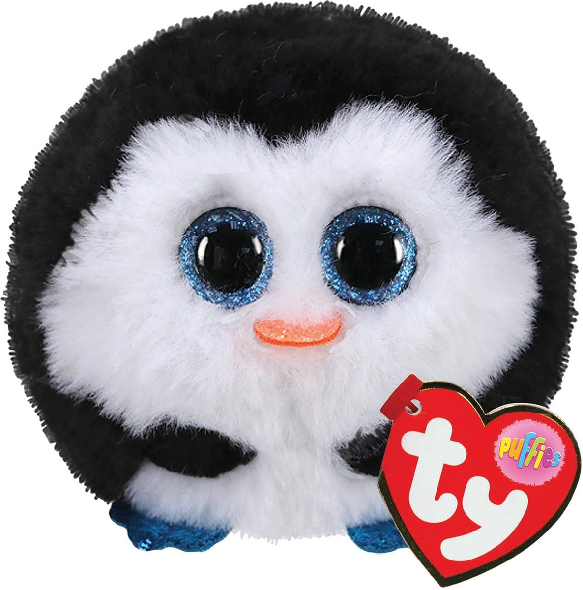 TY TY Puffies Pinguïn Knuffel Waggelt 8 cm