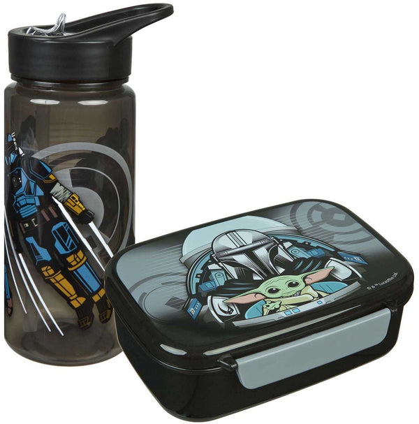 Undercover star wars serie - lunchbox en fles set - zwart - 500ml